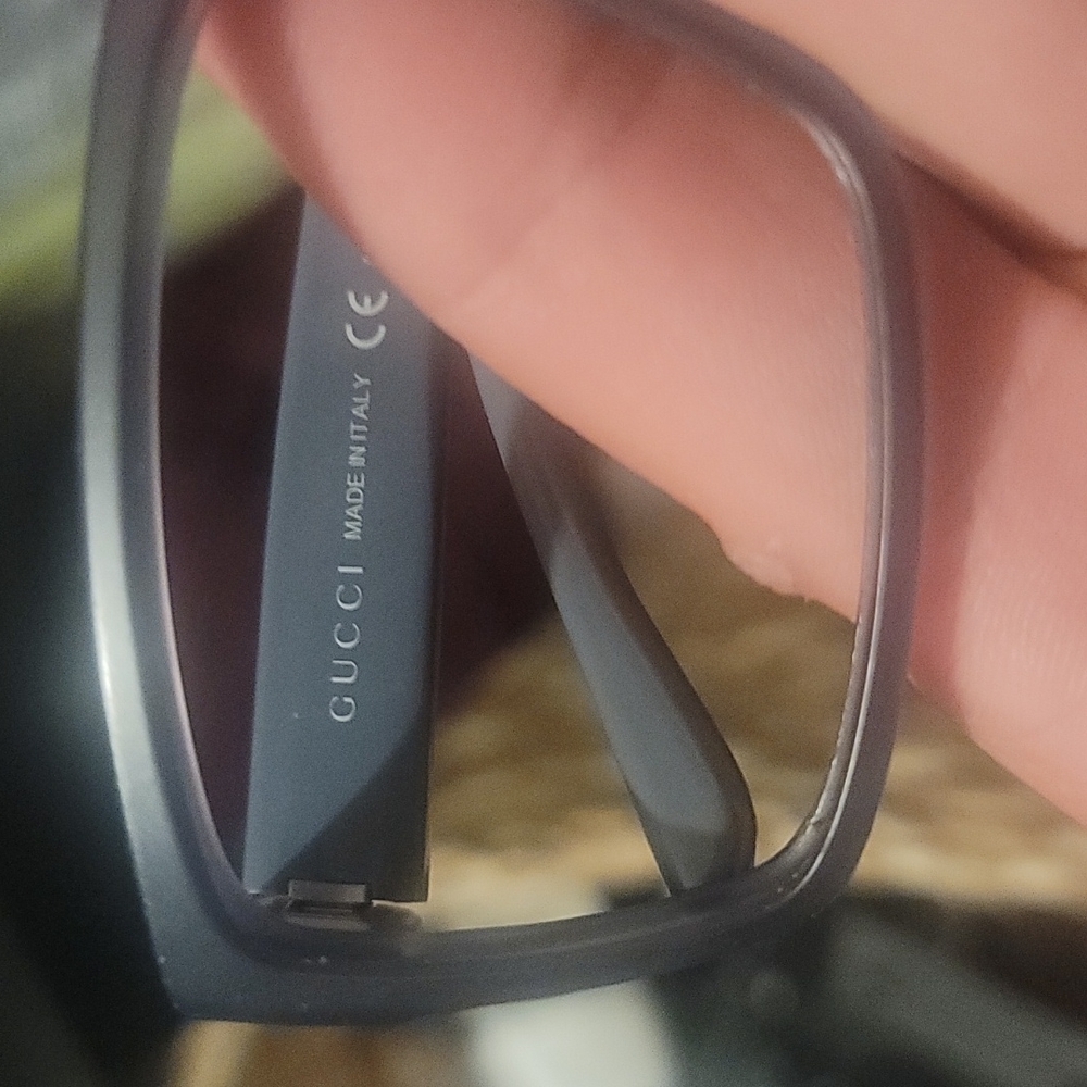 Men's Gucci frames light grey